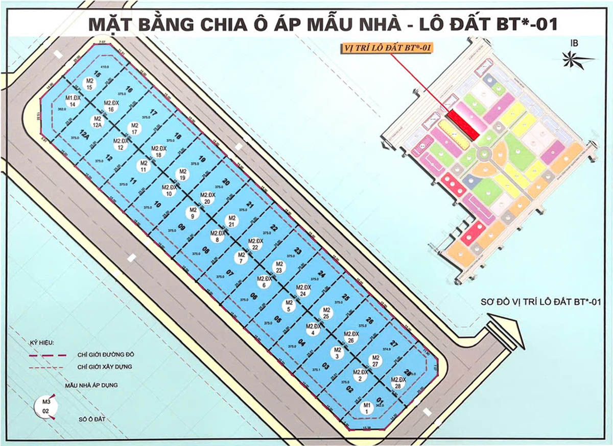 mat bang BT'01 hud mê linh central